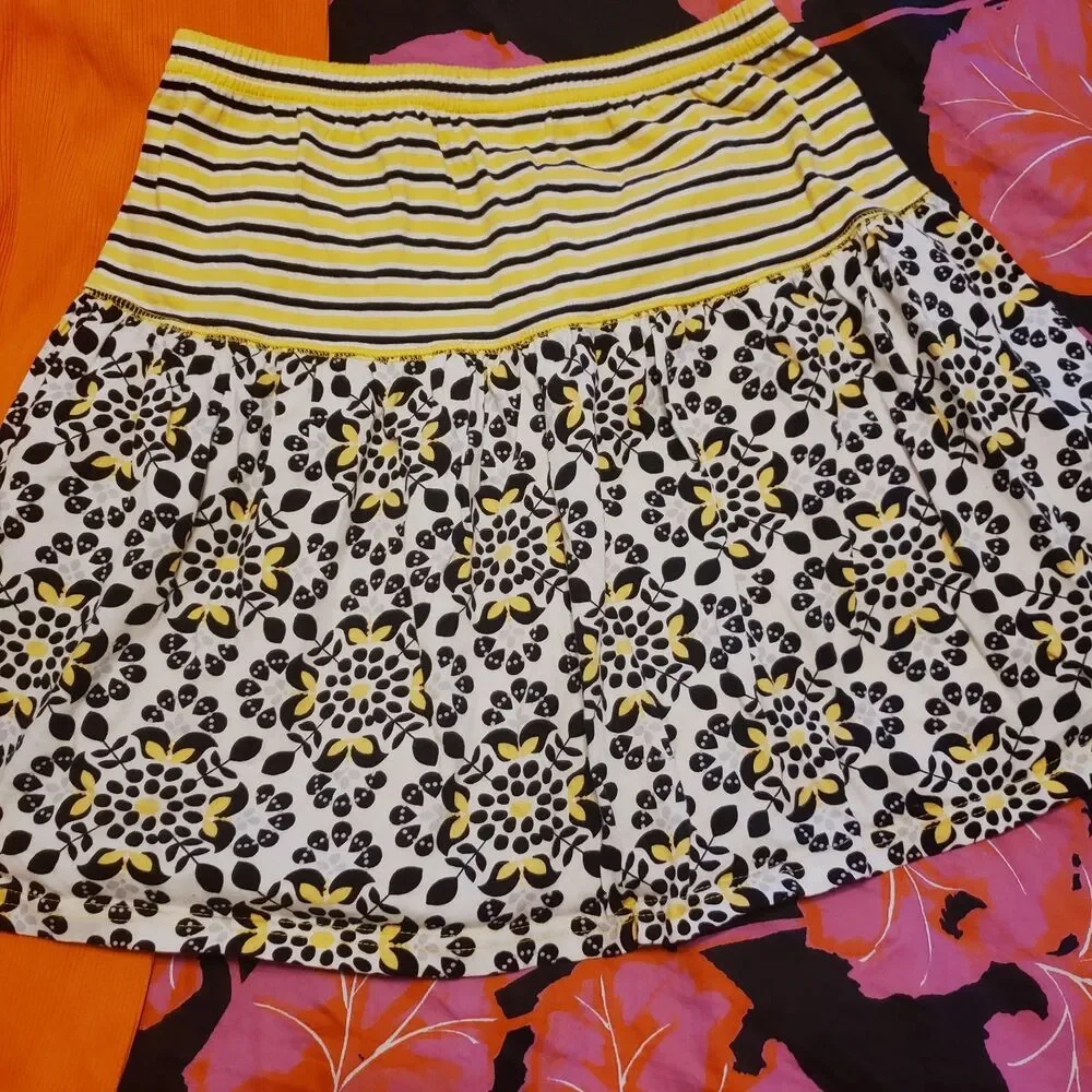 Hanna Andersson Lot of 2 Bottoms Skirt Leggings Sz 160 (14/16) School Layering